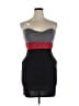 Guess Color Block Black Cocktail Dress Size XL - photo 1