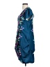 City Chic Tropical Blue Casual Dress Size XXS - photo 5