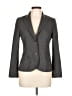 Theory Houndstooth Gray Wool Blazer Size 10 - photo 1