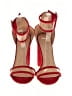 Public Desire Color Block Red Sandals Size 6 - photo 2
