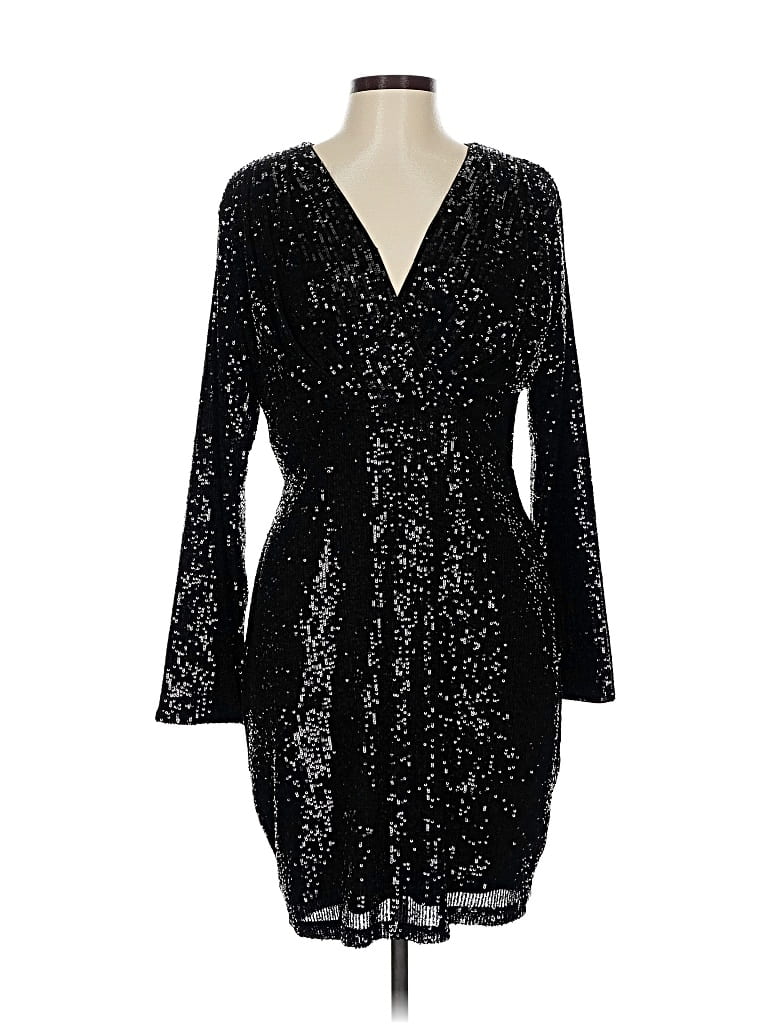 Pre-owned Express Cocktail Dress In Black