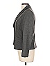 Theory Houndstooth Gray Wool Blazer Size 10 - photo 5