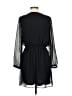 Express 100% Polyester Solid Black Cocktail Dress Size M - photo 2