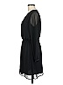 Express 100% Polyester Solid Black Cocktail Dress Size M - photo 5