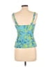 Andre Oliver Blue Sleeveless Blouse Size 10 - photo 2