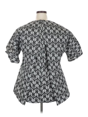 Melissa McCarthy Seven7 Short Sleeve Blouse (view 2)