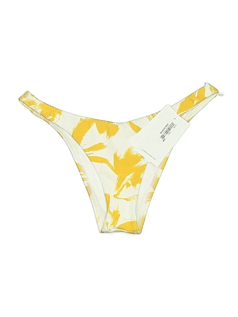 Vitamin A Swimsuit Bottoms In Yellow