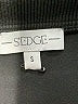 S'edge 100% Polyester Solid Black Casual Dress Size S - photo 7