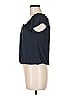 Max Studio Blue Short Sleeve Top Size M - photo 5