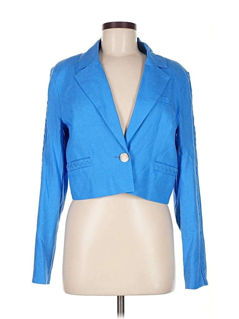 Pre-owned Jason Wu Blazer Jacket In Blue