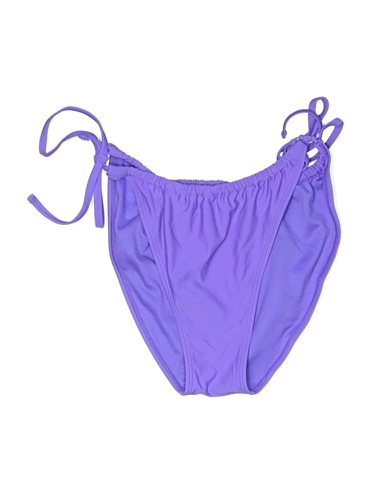Pre-owned Wild Fable Swimsuit Bottoms In Purple