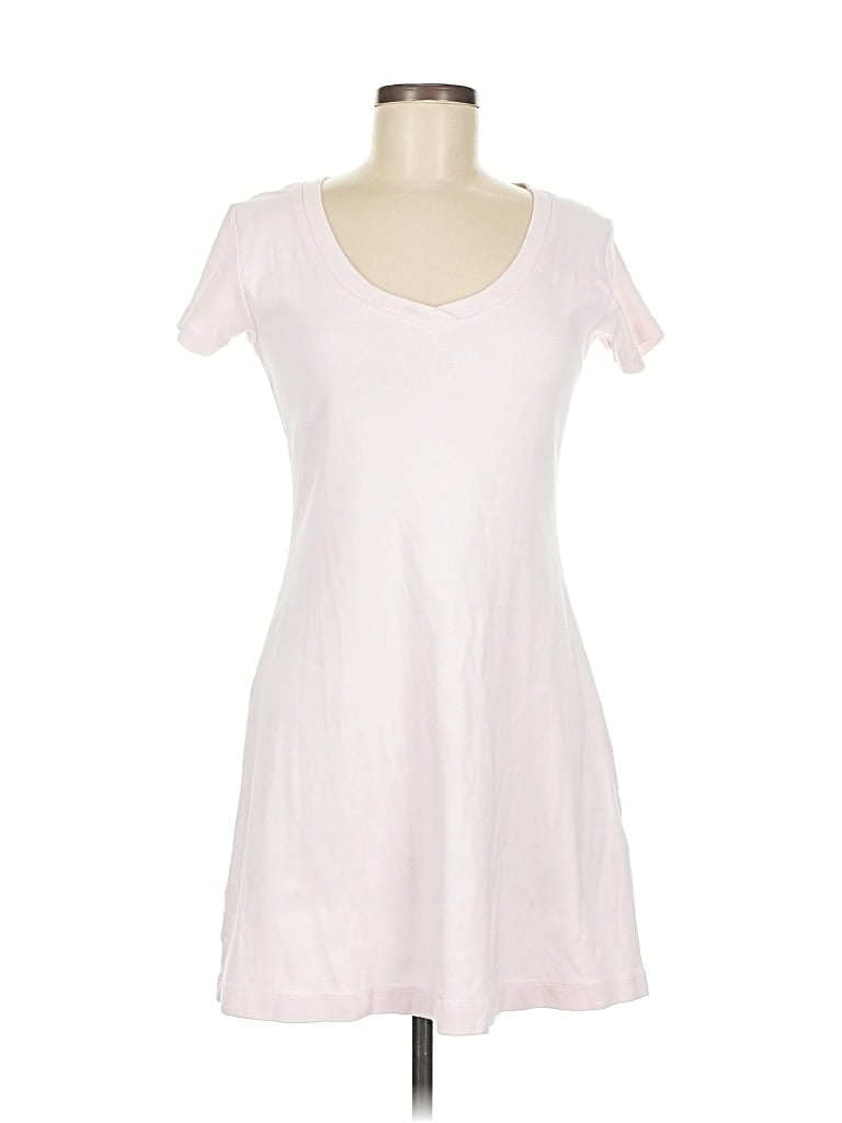 Pre-owned Moda International Casual Dress In White