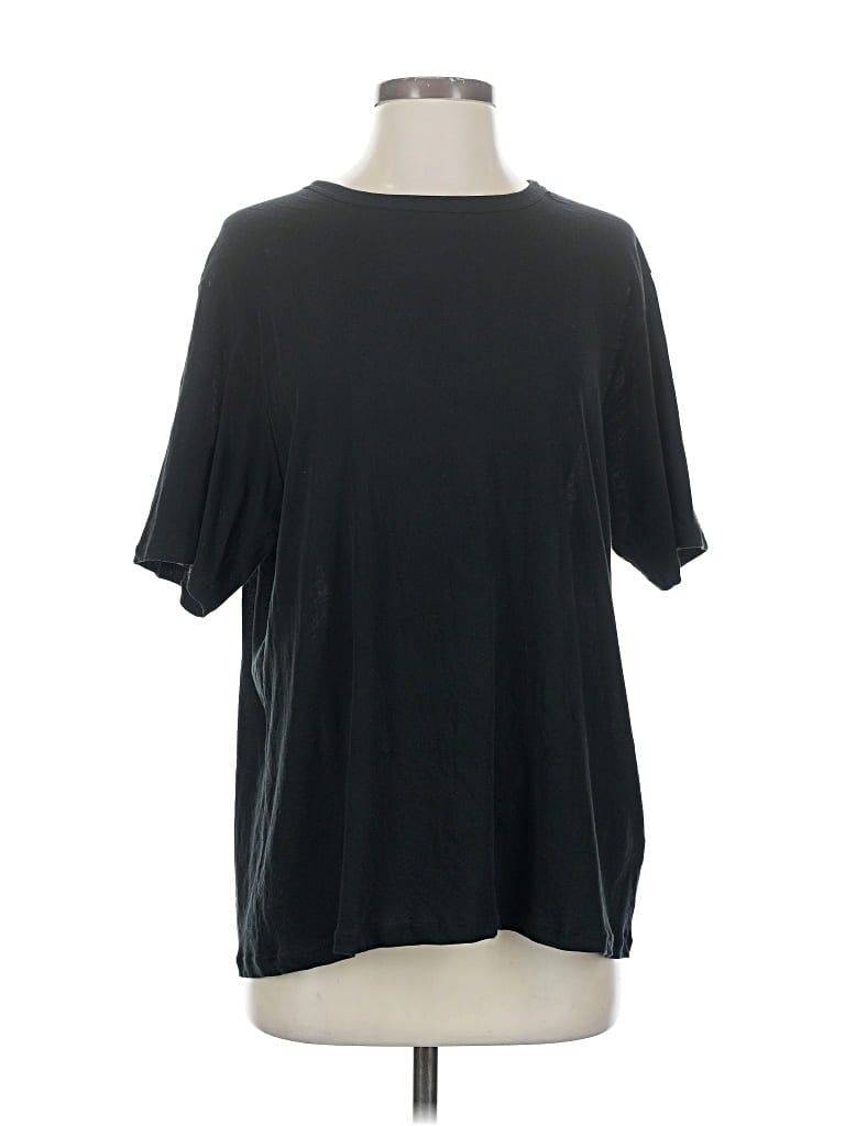 Pre-owned Everlane Short Sleeve T-shirt In Black