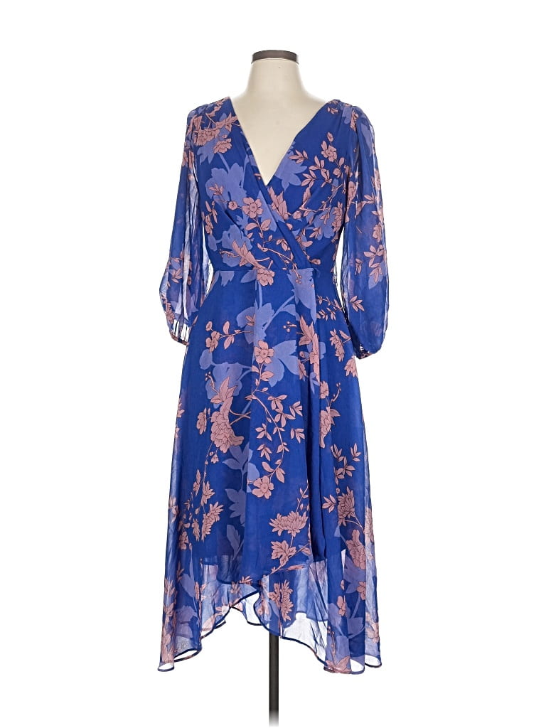 Pre-owned Dkny Cocktail Dress In Blue