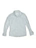 Zara Blue Long Sleeve Button-Down Shirt Size 7 - photo 1