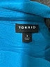 Torrid Blue 3/4 Sleeve Button-Down Shirt Size 3X Plus (3) - photo 6