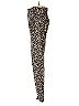 Rebecca Taylor Animal Print Brown Casual Pants Size 0 - photo 5