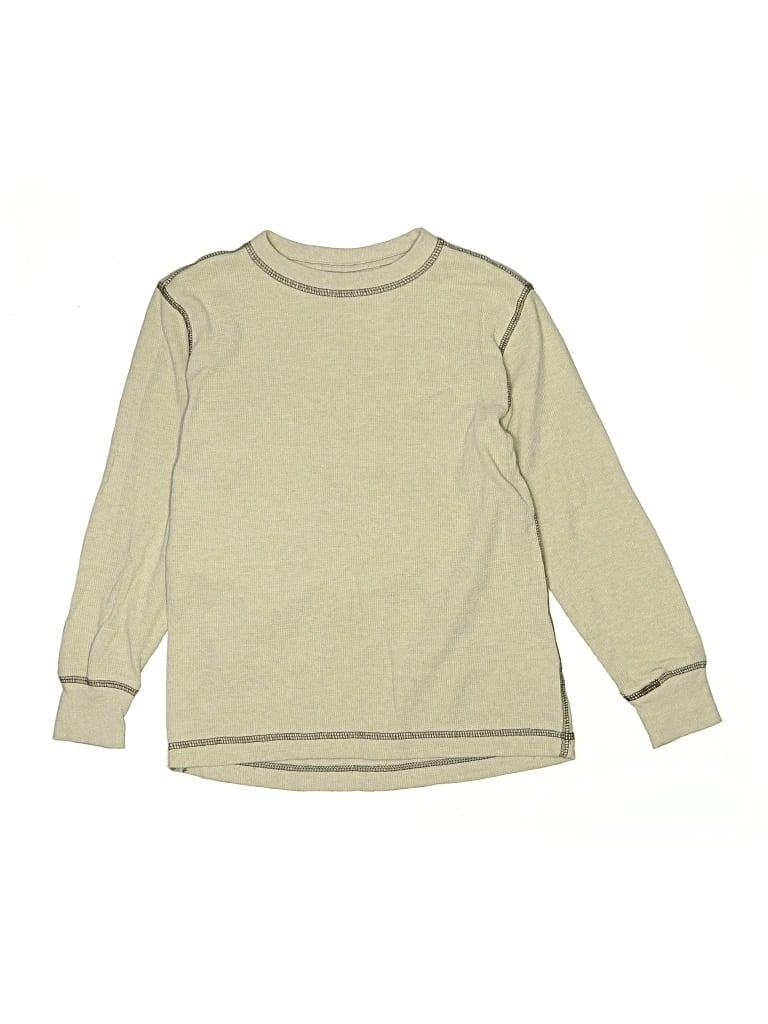 Pre-owned Basic Editions Kids' Pullover Sweater In Brown