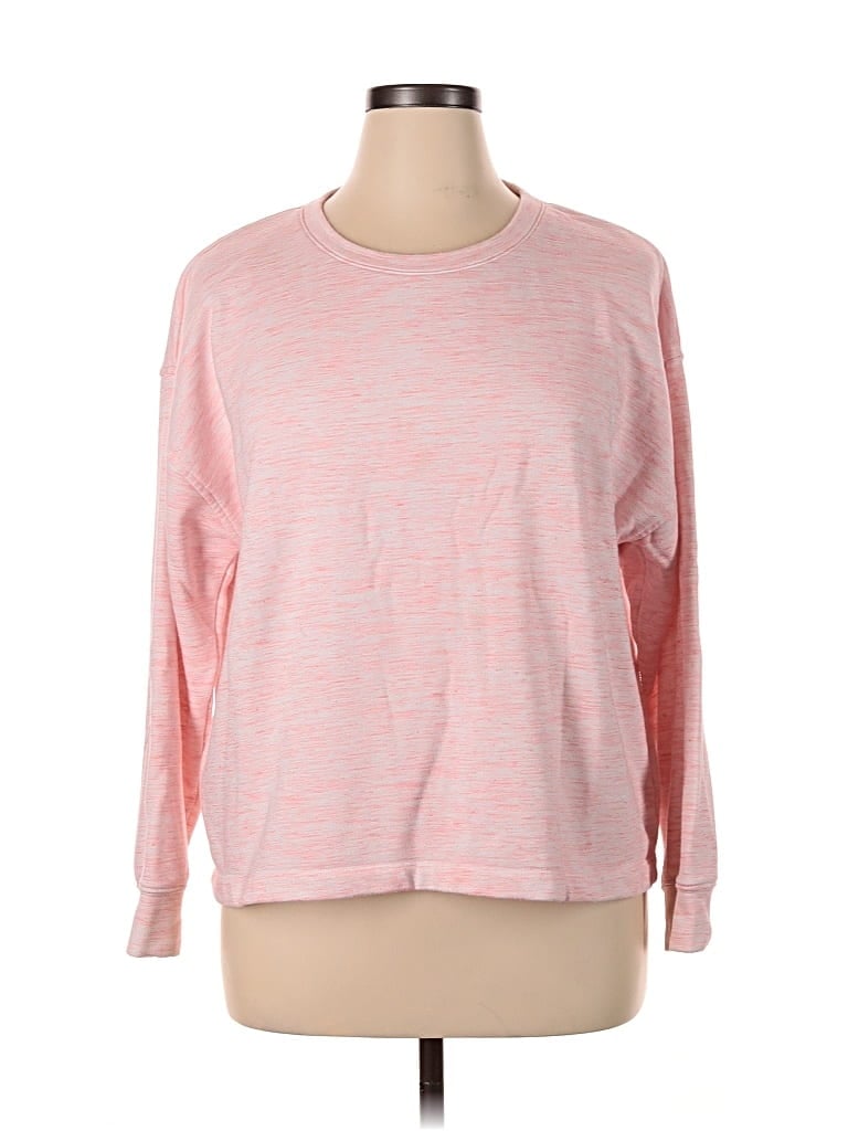 Pre-owned J.crew Factory Store Sweatshirt In Pink