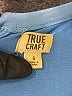 True Craft Solid Blue Casual Dress Size S - photo 7