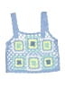 Wallflower 100% Polyester Blue Sweater Vest Size 7 - 8 - photo 1