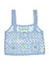 Wallflower 100% Polyester Blue Sweater Vest Size 7 - 8 - photo 2