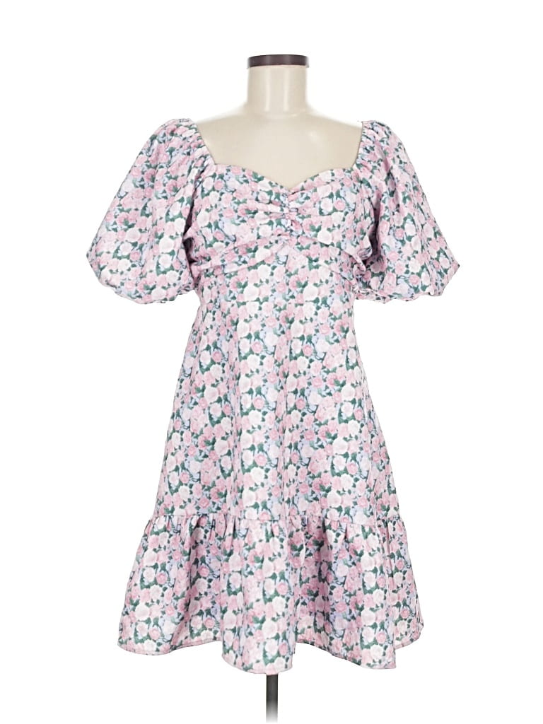 Pre-owned English Factory Casual Dress In Pink