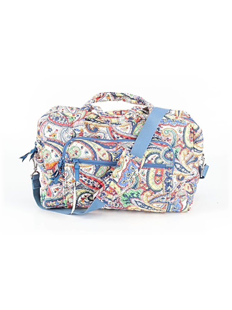 Vera Bradley Weekender In Blue