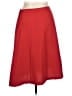 H&M 100% Polyester Solid Red Formal Skirt Size 14 - photo 2