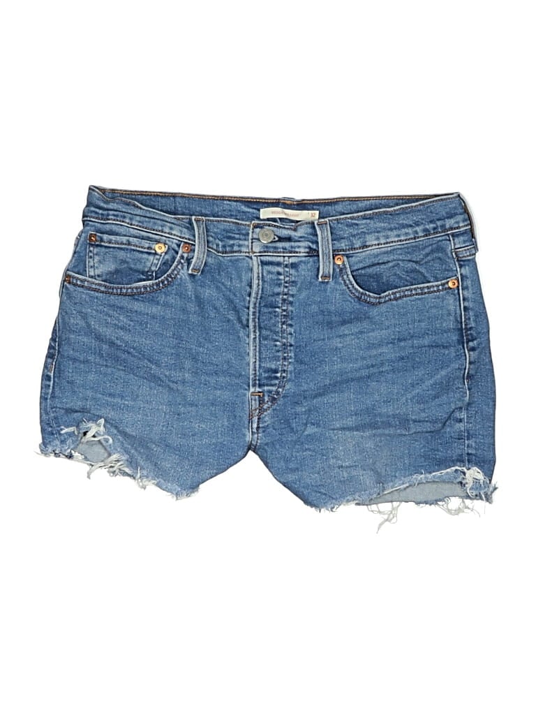 Pre-owned Levi's Denim Shorts In Blue