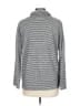 Olive and Oak Stripes Black Gray Pullover Sweater Size L - photo 2