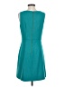 Ann Taylor LOFT Solid Teal Cocktail Dress Size 4 - photo 2