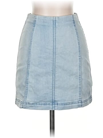 Free People Denim Skirt (view 1)