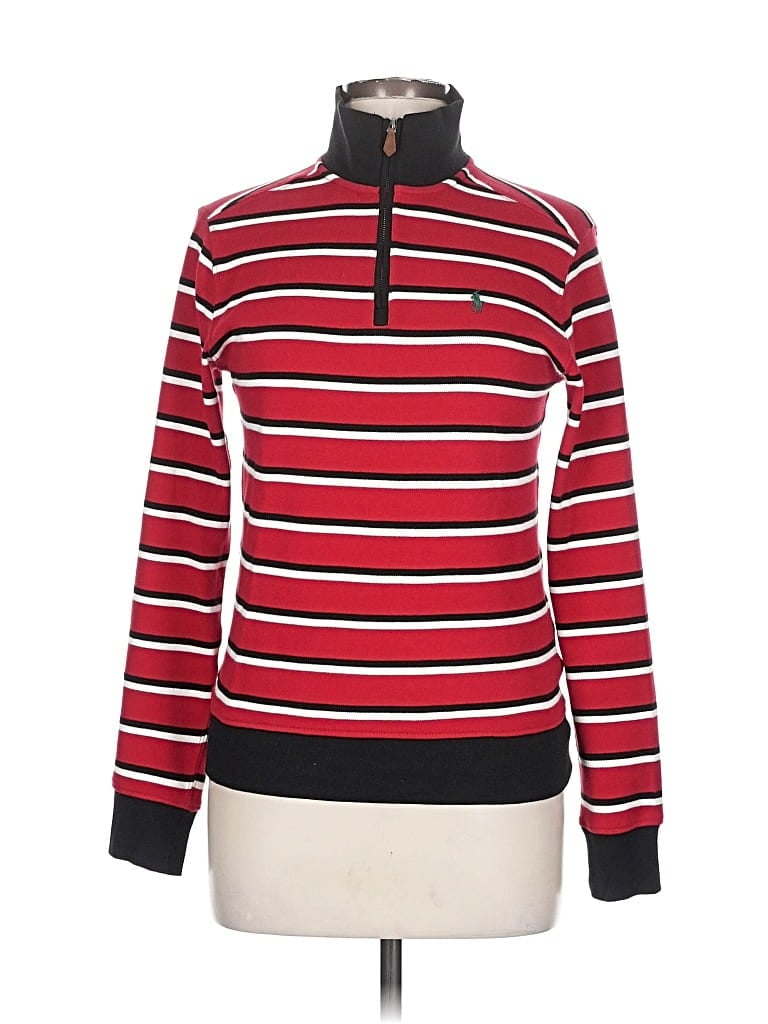 Pre-owned Polo By Ralph Lauren Pullover Sweater In Red