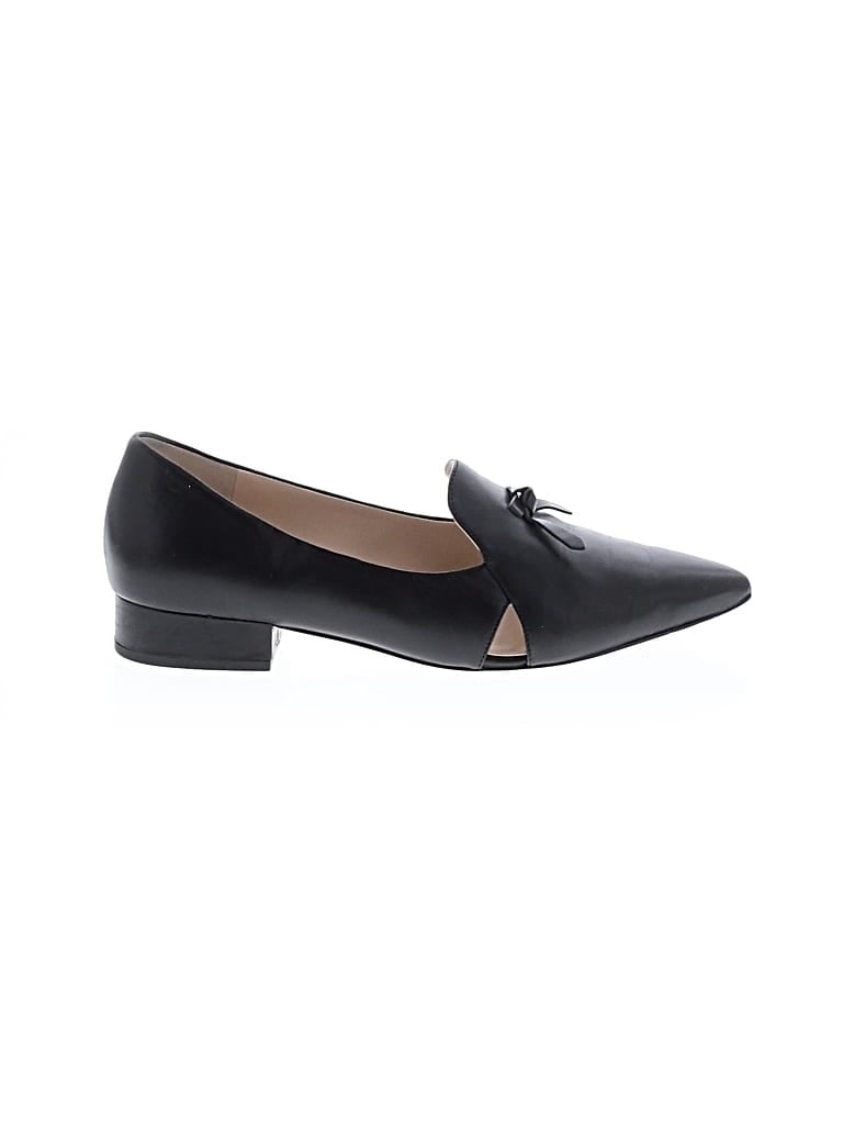 Pre-owned Cole Haan Flats In Black