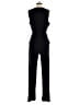 NY Collection Solid Black Jumpsuit Size M - photo 2