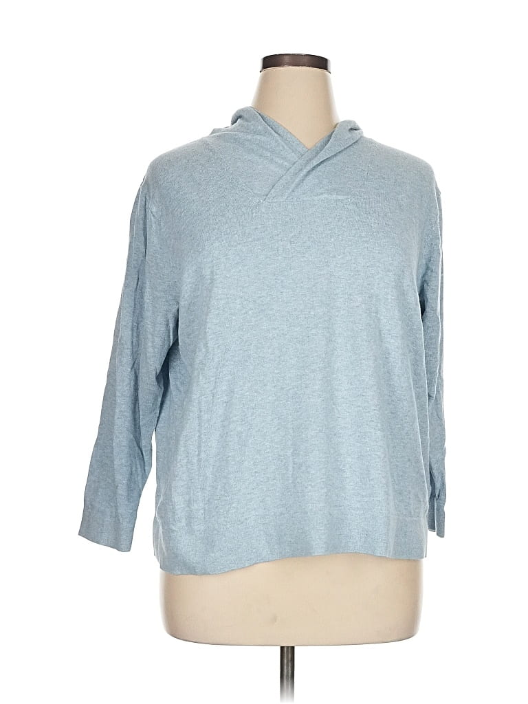 Pre-owned Purejill Pullover Sweater In Blue