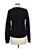 ALLSAINTS Spitalfields 100% Polyamide Metallic Black Pullover Sweater Size 8 - photo 2
