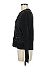 ALLSAINTS Spitalfields 100% Polyamide Metallic Black Pullover Sweater Size 8 - photo 5