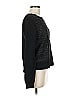 ALLSAINTS Spitalfields 100% Polyamide Metallic Black Pullover Sweater Size 8 - photo 4