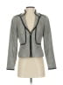 White House Black Market Tweed Silver Gray Jacket Size 0 - photo 1