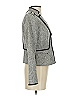 White House Black Market Tweed Silver Gray Jacket Size 0 - photo 4