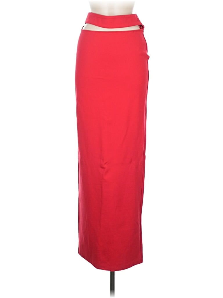 Pre-owned Assorted Brands Formal Skirt In Red