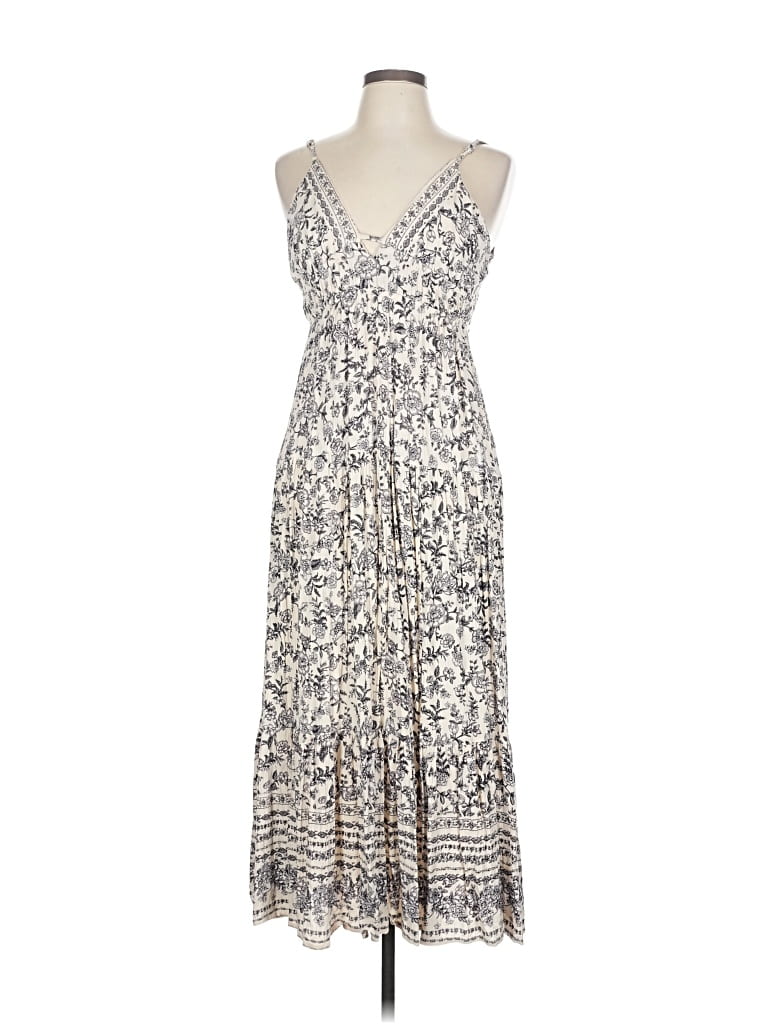 Pre-owned Angie Casual Dress In Silver