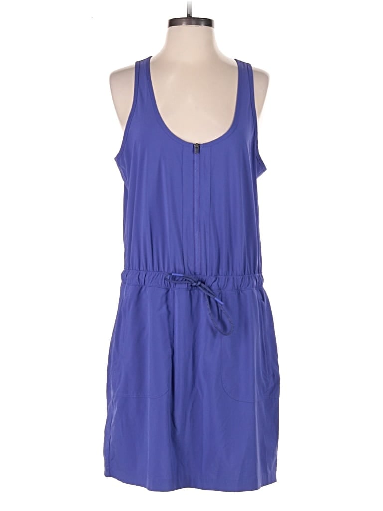 Pre-owned Athleta Romper In Blue