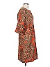 Talbots Animal Print Brown Cocktail Dress Size 10 - photo 4