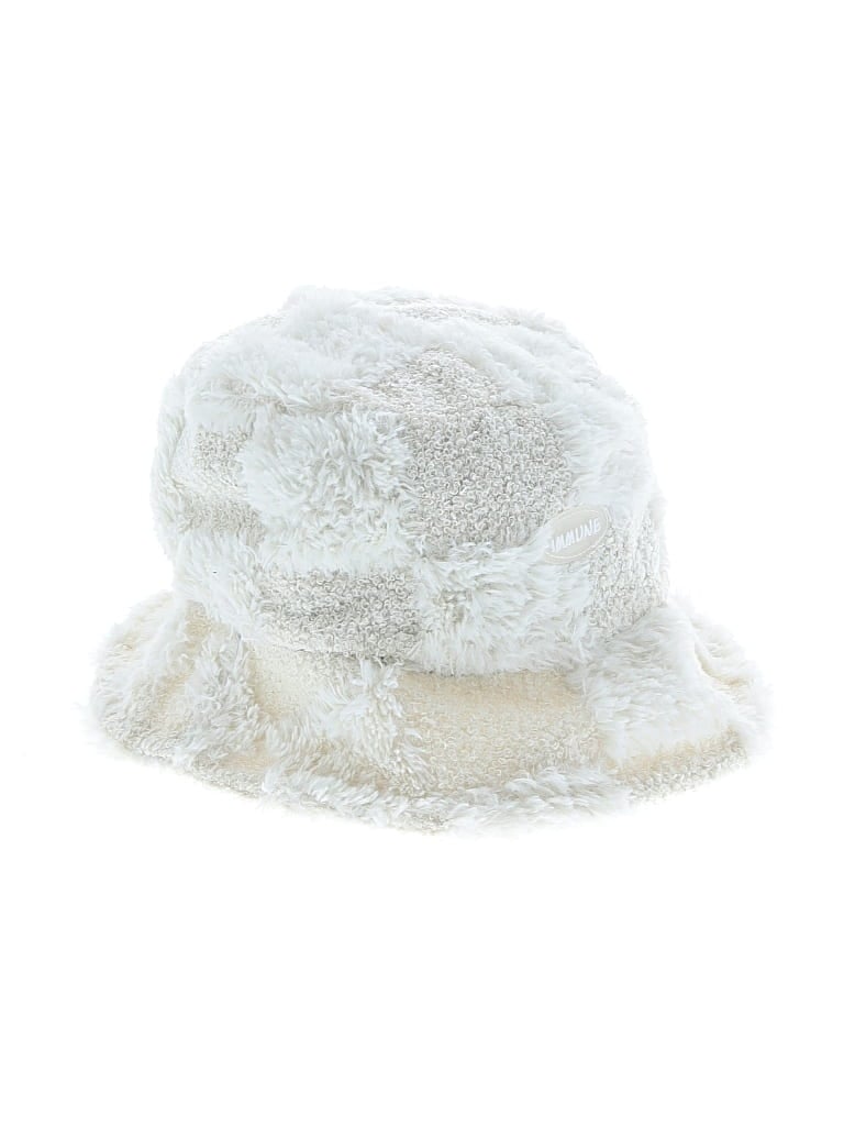 Pre-owned Assorted Brands Sun Hat In White