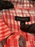 Talbots 100% Cotton Checkered-gingham Pink Long Sleeve Button-Down Shirt Size XS - photo 7