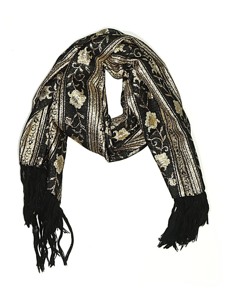 Pre-owned Unbranded Scarf In Black