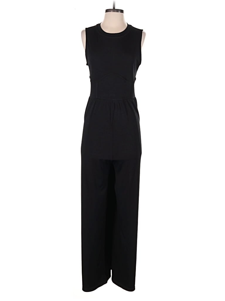 Pre-owned Cider Jumpsuit In Black